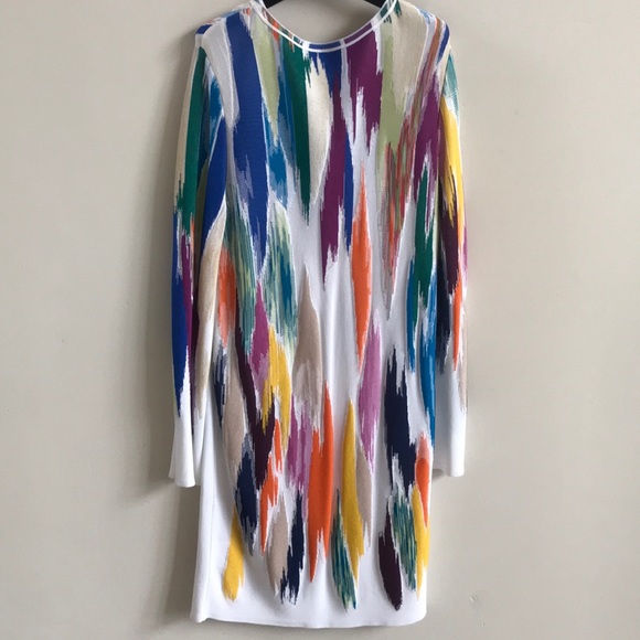 Missoni Painted Intarsia Knit Shift Dress - Picture 6 of 8